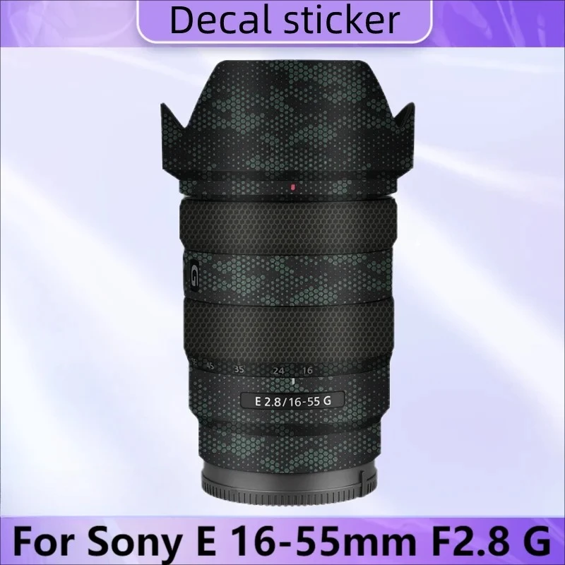 

Для Sony E 16-55 мм F2,8 G наклейки на объектив камеры, наклейка на корпус, защитная пленка, защитная пленка, виниловая наклейка, кожа SEL1655G