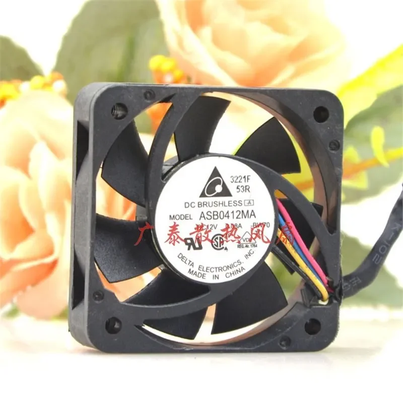for ASB0412MA 4CM 4010 12V 0.08A 4-Wire Silent Switch Hydraulic Cooling Fan
