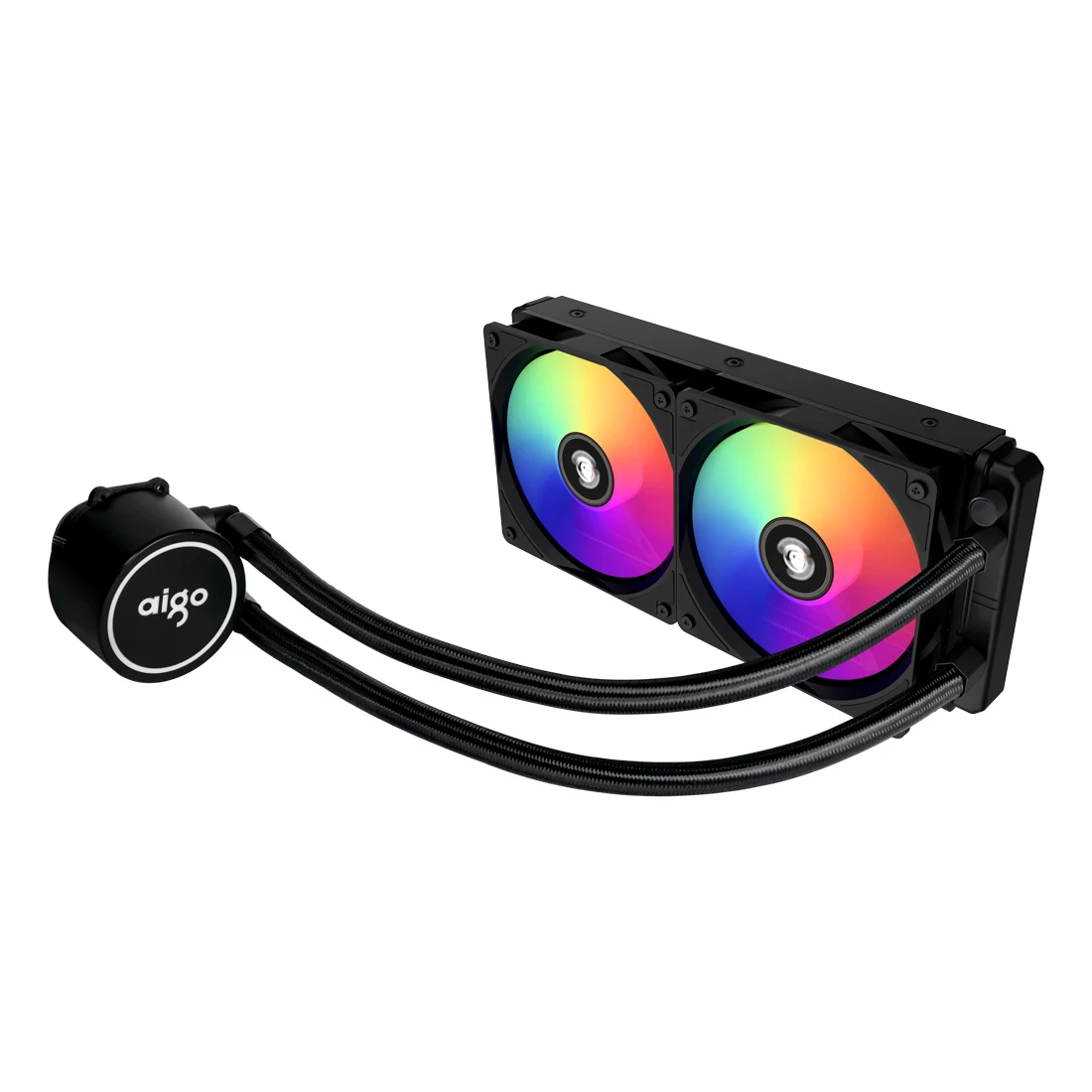 AliExpress Bộ sưu tập AIGO acse nước làm mát CPU Cooler 120 240 mm RGB Fan tản nhiệt chất lỏng tích hợp tản nhiệt LGA 2066/2011