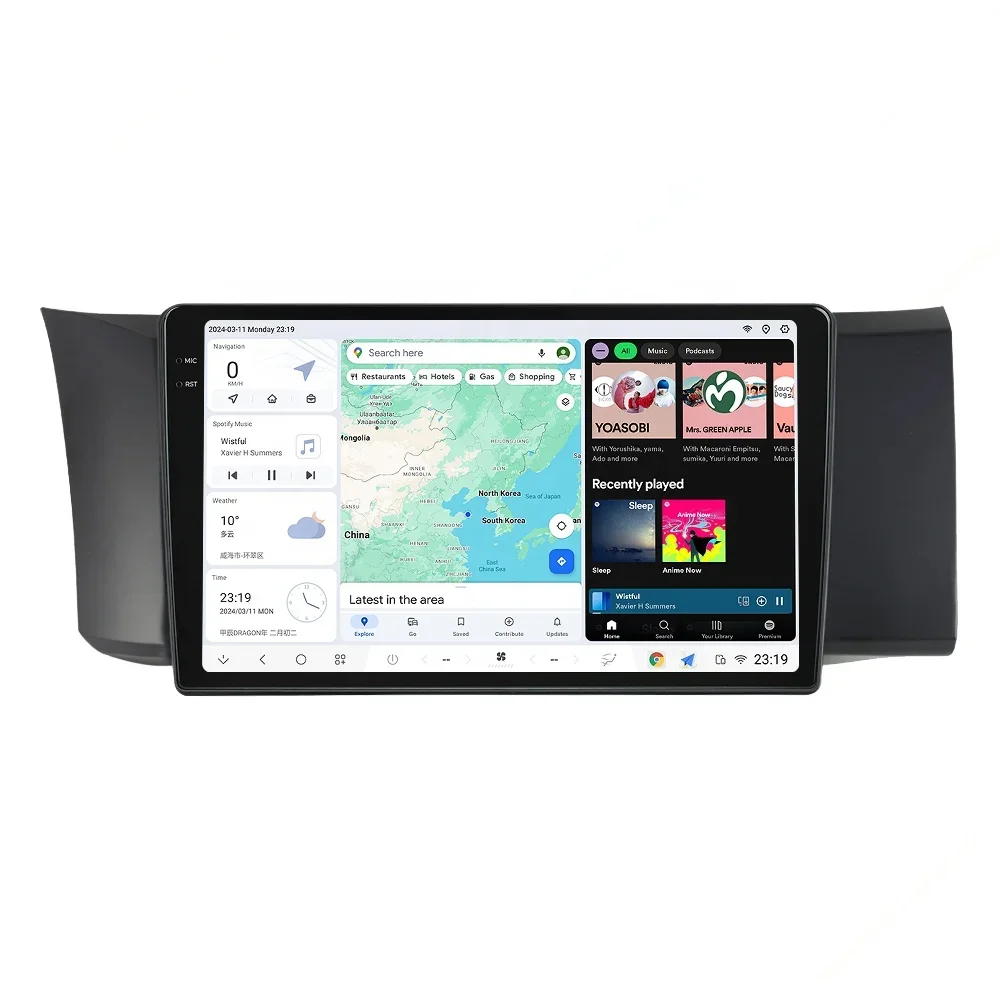 

# Hot ForMekede DUDU7 Android Car Radio Dvd Player 2K QLED Multimedia Split Screen 4g For Toyota GT 86 Subaru BRZ 2012 2013 2014