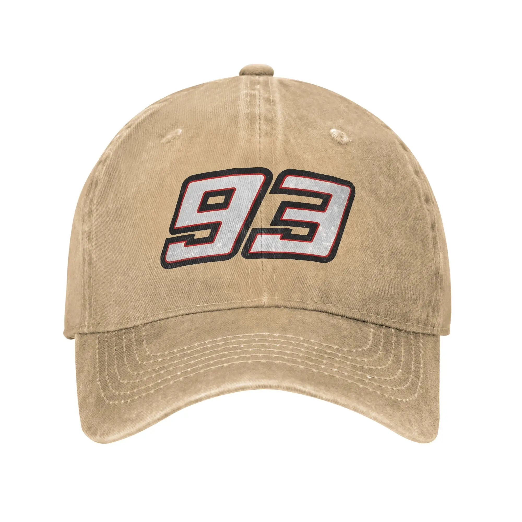 93 M-Marquesed Decal Sun Baseball Cap  Casual Unisex Men Washed Trucker Hat High Quality Print Hiking Fishing Baseball Caps Gift