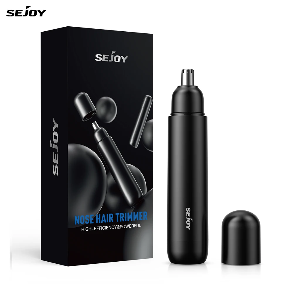 Sejoy Electric Nose Hair Trimmer For Men And Women Mini Portable Electric Nose Ear Hair Trimmer Face Eyebrow Mustache Clipper