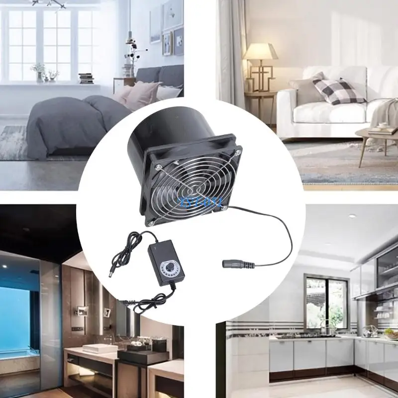 

E15A High Performances 10cm Variable Speed Cooling Fan Quiet Operation For Device