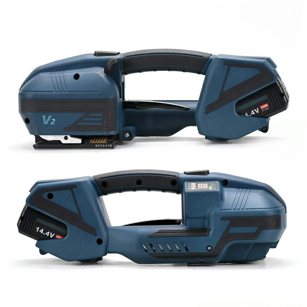 

Electric Strapping Machine, Automatic Banding Tool with LCD Screen, 4000mah Battery Powered Strapping Tool