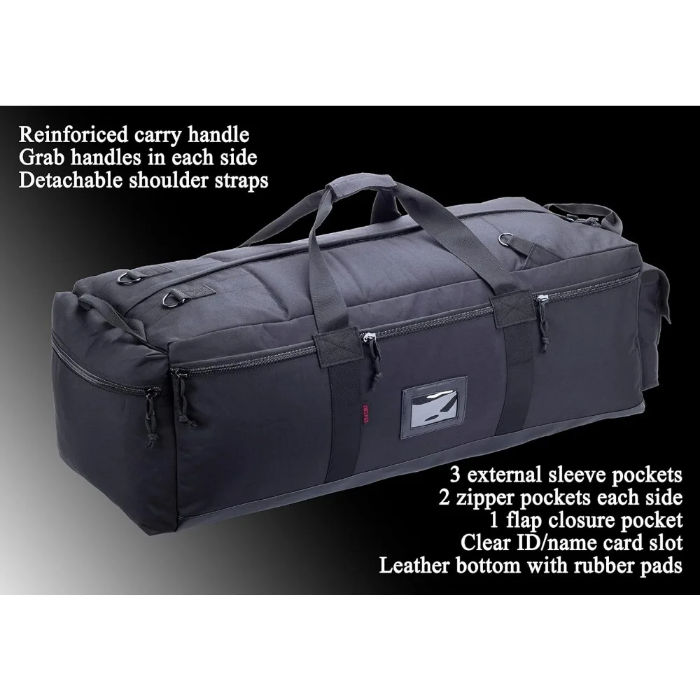 حقيبة واق من المطر العسكرية التكتيكية للتحميل والتوظيف والسفر والمعدات الرياضية مع ميزات حقيبة الظهر #3