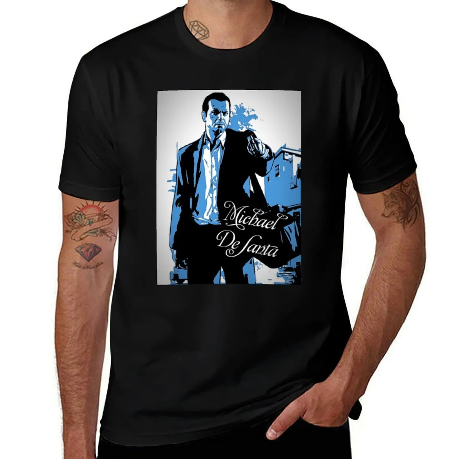 

Michael De Santa (pop art)173 T-Shirt t shirts designer t shirts for man graphic funny