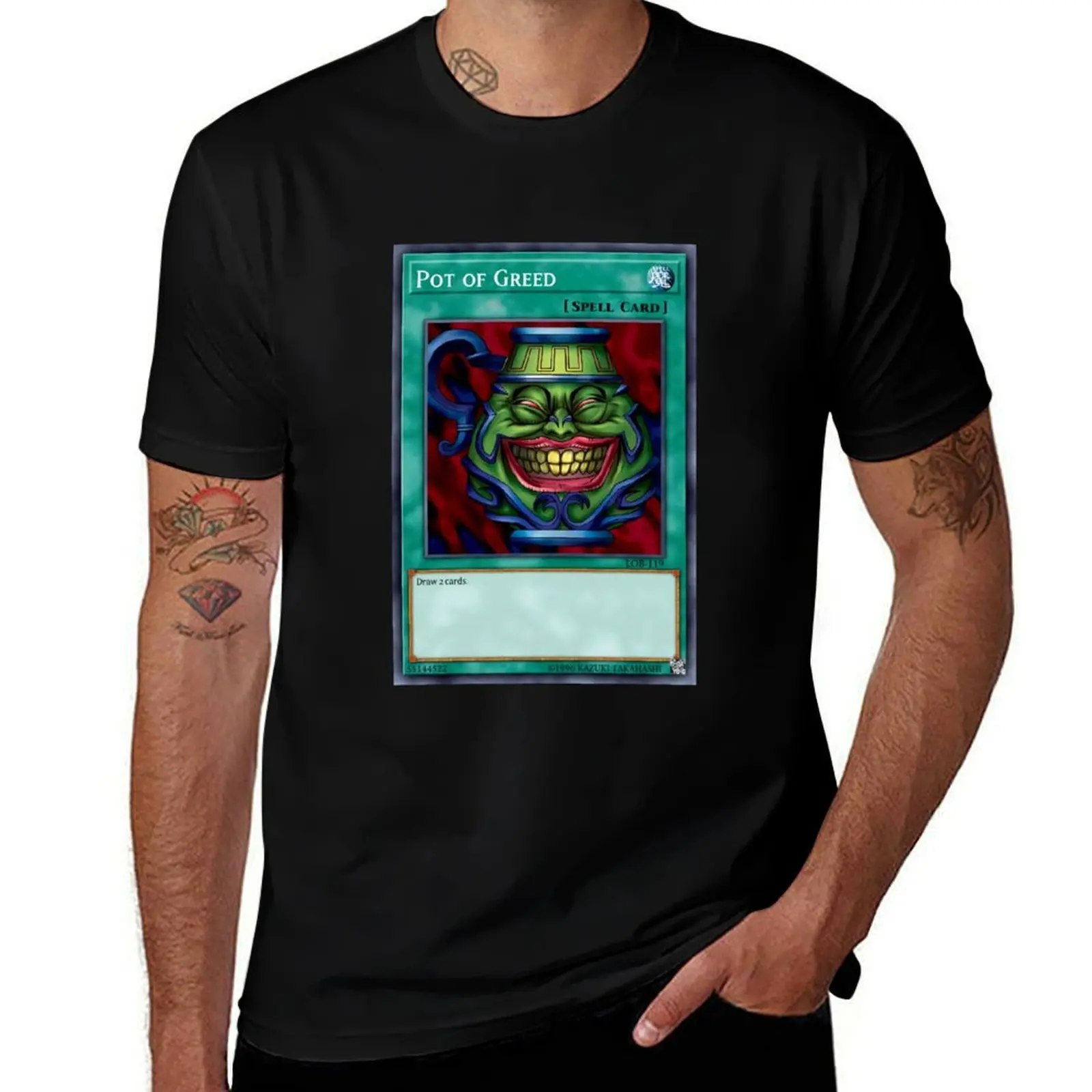 T-shirt Pot of Greed, chemise décontractée tendance à manches courtes