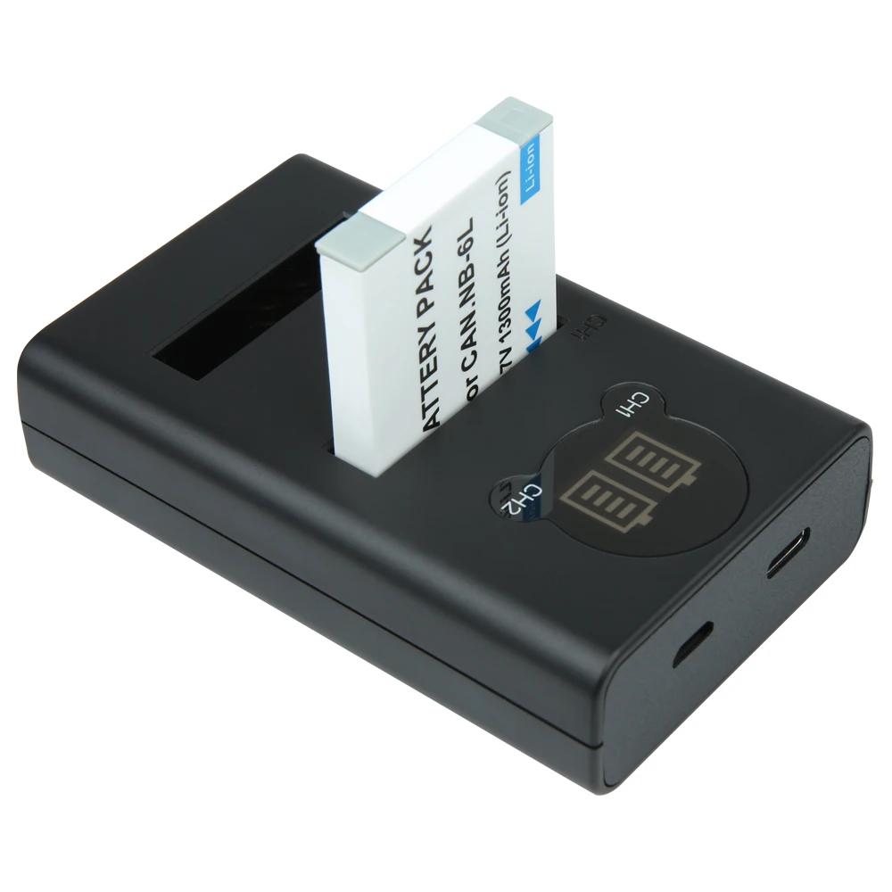 20 pezzi 1300mAh NB6L NB-6L Batteria della fotocamera Bateria per Canon IXUS 310 SX240 SX275 SX280 SX510 SX500 HS 95 200 105 210 300 S90 S95