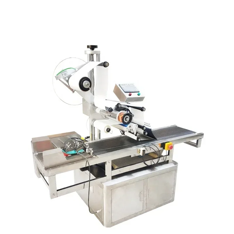Automatic labeling machine pouch labeling machine for plastic bag