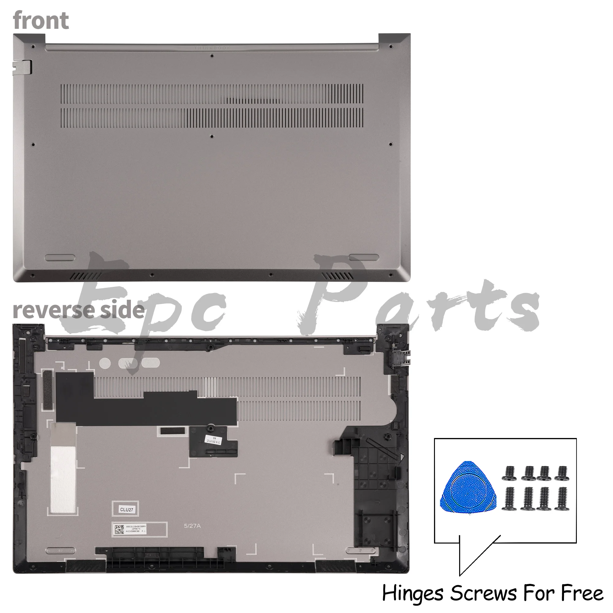 Imagem -06 - Reparo Superior Inferior de Metal para Lenovo Thinkbook 15 g5 Abp Tampa Traseira Moldura Palmrest Inferior 5cb1h88666 g4 Iap