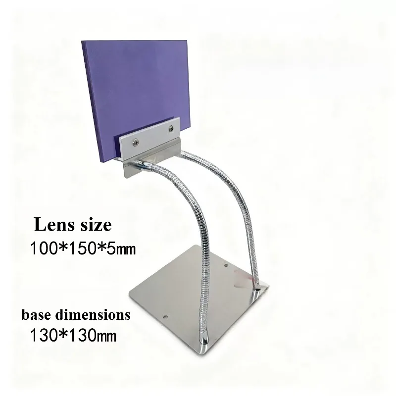 Lamp Worker Specific, Burned Glass Protective Lens, L-shaped Graphite Table
