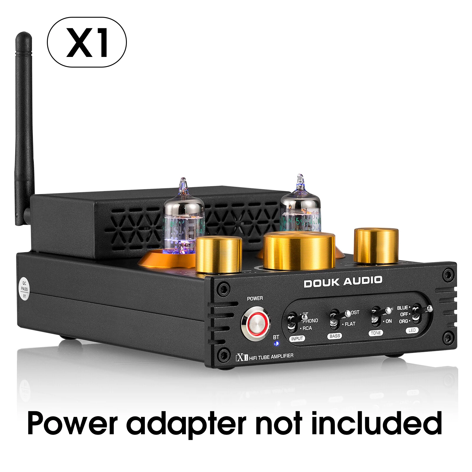 Douk Audio X1 HiFi JAN5725 真空管アンプ Bluetooth5.0 レシーバー MM