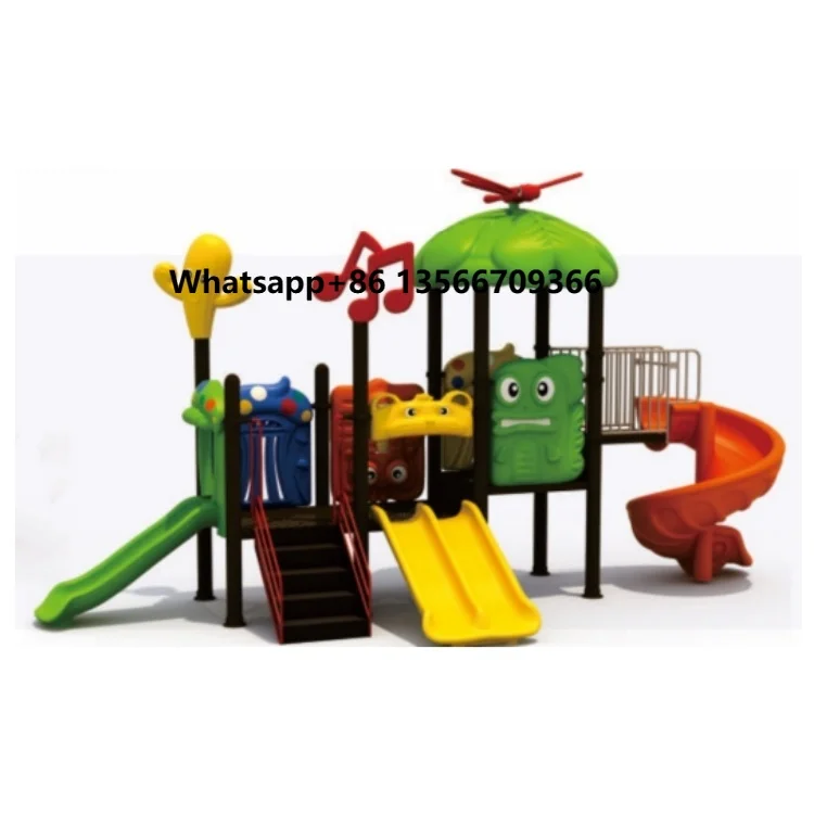 

High Quality Outdoor Amusement Play Games Slide Playground Equipment for Park Restaurant School Garden Kindergarten Preschool
