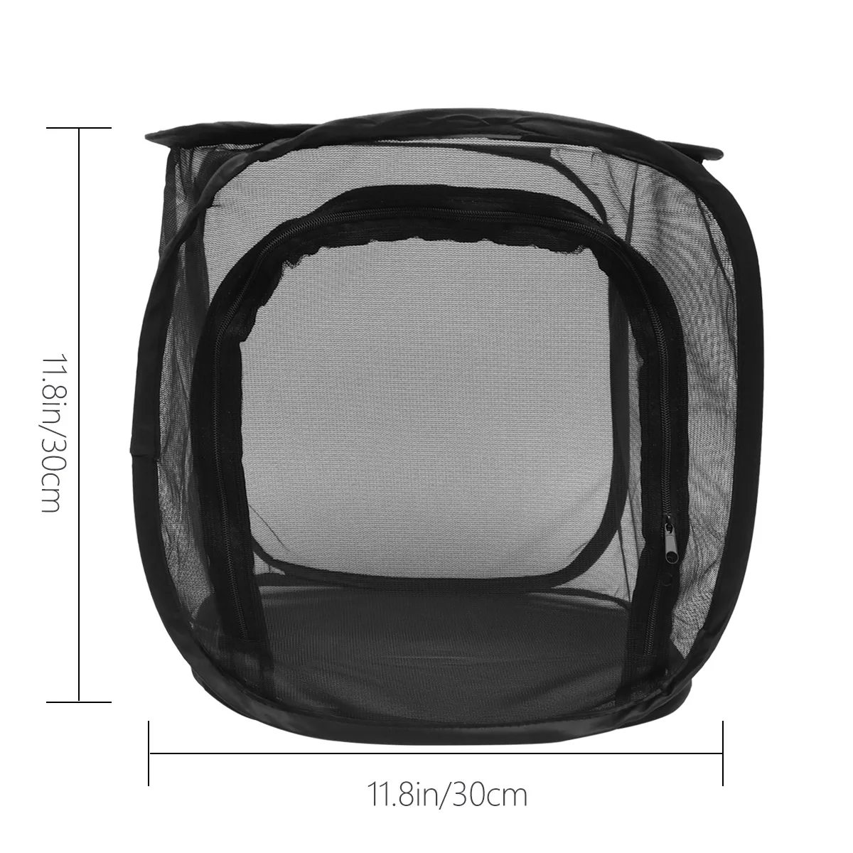 หลักฐานสําหรับการจัดเก็บแบบพับได้น้ําหนักเบากล่องชีววิทยาการศึกษาแมลงสุทธิเครื่องมือเด็กกล่องกรงแมลง
