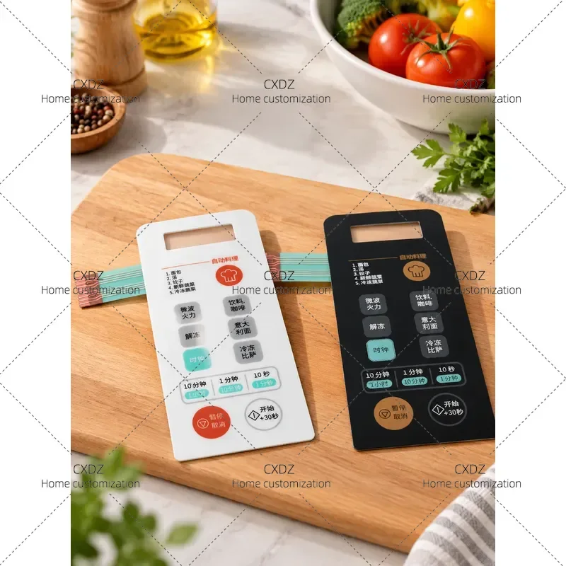 Microwave Oven Control Panel Membrane Switch Touch Button Sticker for KOR-4A6BW KOR-4A0BB K0R Replacement Part