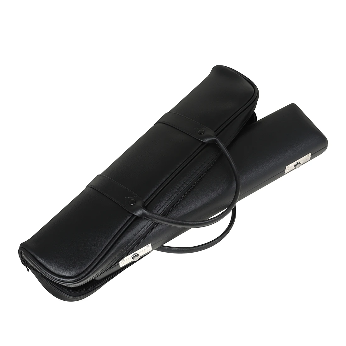 

Portable Waterproof Leather 16 Holes Flute Bag+Flute Case Cover Carrying Bag Black Shoulder Strap Musical Instrument Accessory