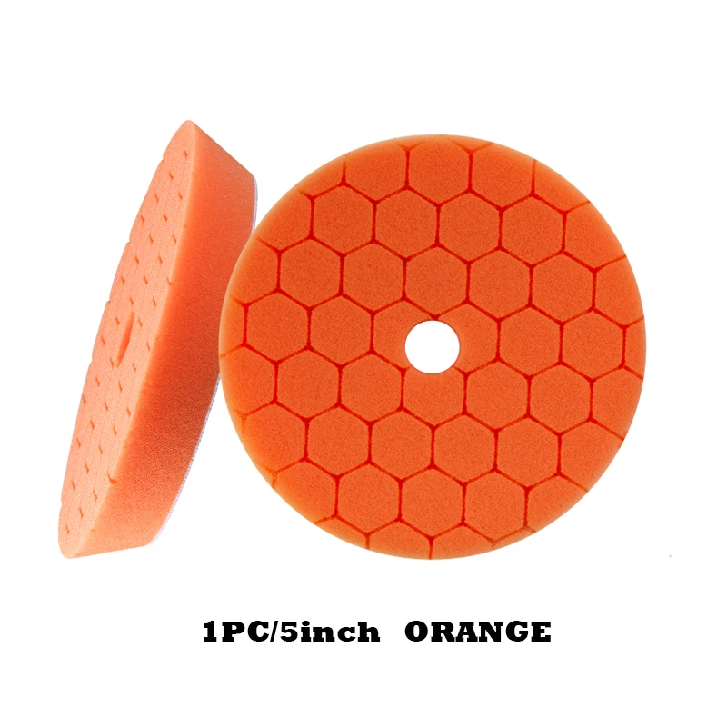 5inch Car Polishing Pad Kit Set Self-Adhesive Buffing Waxing Sponge Wool Wheel Polishing Pad For Car Polisher Drill