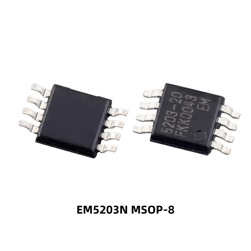 5pcs Overcurrent IC EM5203 3A Overcurrent Circuit EM5203N MSOP-8