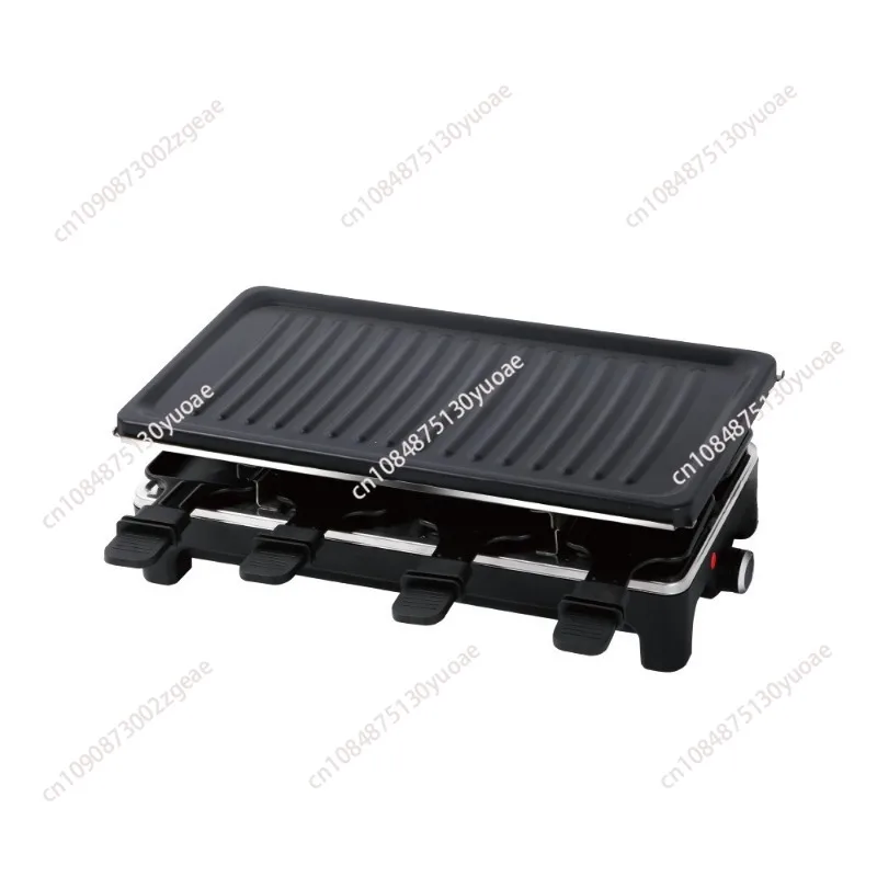 Double Layers Grill Household Electric Griddle Smokeless Non-stick Barbecue Pan Multifunctional Baking Pan