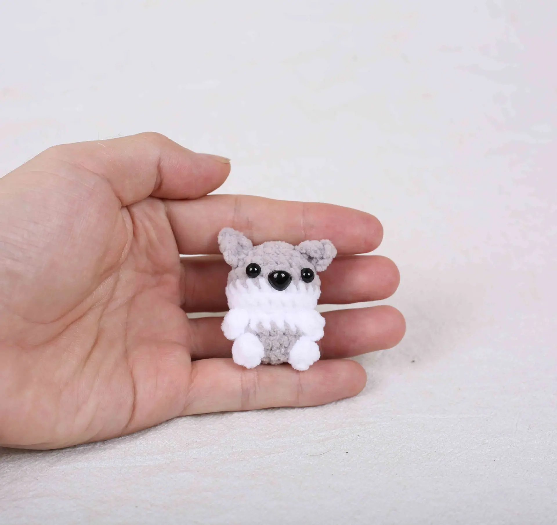 Chinese Zodiac Candy Bean Sleutelhanger Handgemaakte Weven Schattige Kinderen Creatieve Metgezel Gift Bag Hanger Accessoires