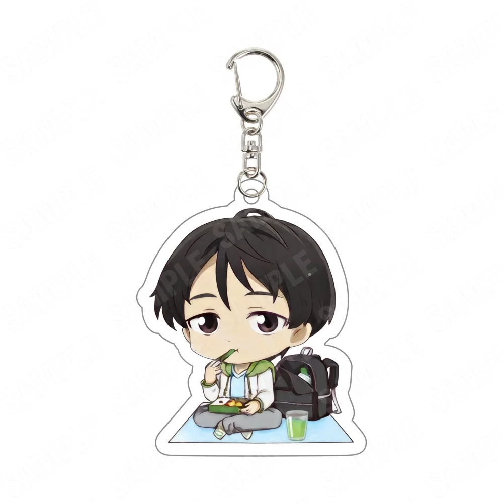 Acrylic Too Many Losing Heroines! Yakumi 6CM Keychain Anime Anana Komari Chika Picnic Q‑Version Anime Pendant Bag Gift Fans