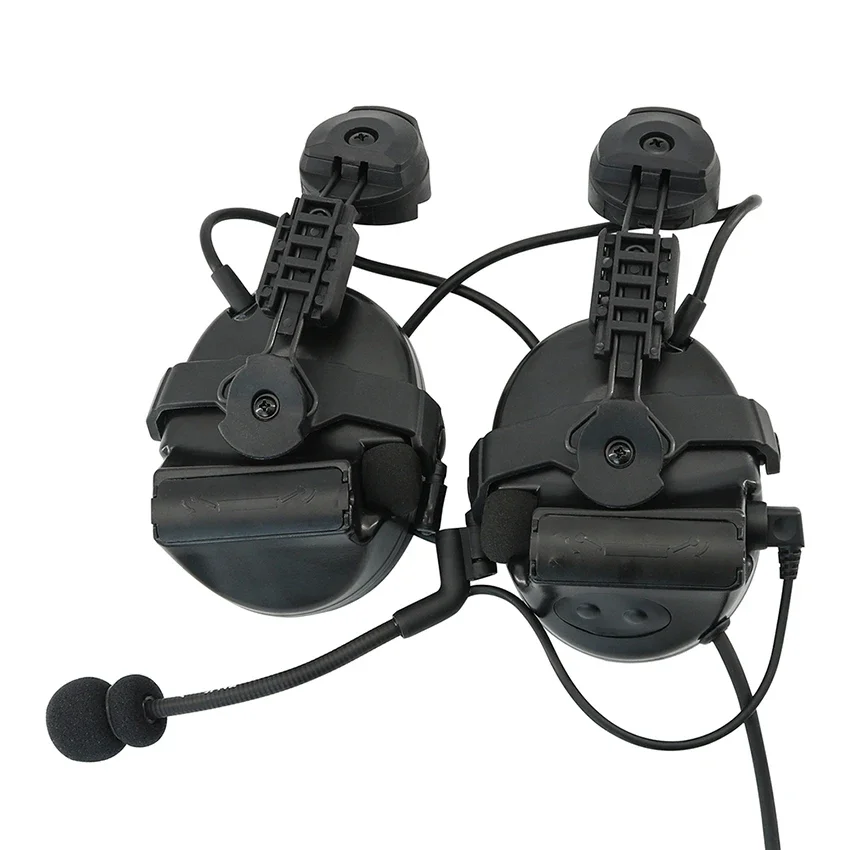 COM Headset-Zubehör Taktischer ARC-Schienenadapter für COMTA II COMTA III Taktische Kopfhörer Rauschunterdrückung Schießen Ohrenschützer