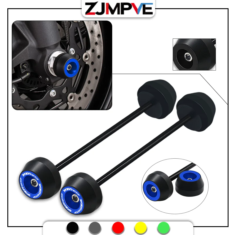 Nouveau pour YZF-R9 YZF R9 YZFR9 moto CNC essieu avant arrière fourche roue protecteur Crash curseur chute capuchon Protection Pad yzf r9