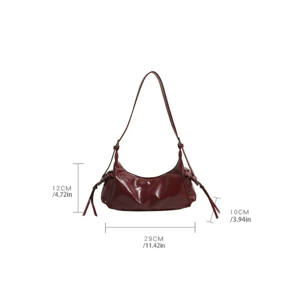 المحمولة Y2K ريترو حقيبة كتف ربطة القوس فيونكة القماش الإبط حقيبة يد الموضة خمر حقيبة تحت الإبط التسوق