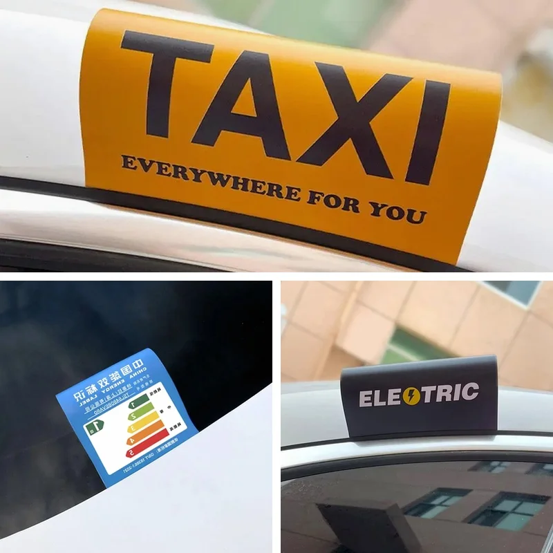 Creative LET'S GO Car Wash Tag Sticker Waterproof Sunproof PVC Windshield Decal Funny Label Design Universal Auto Window Tailgat