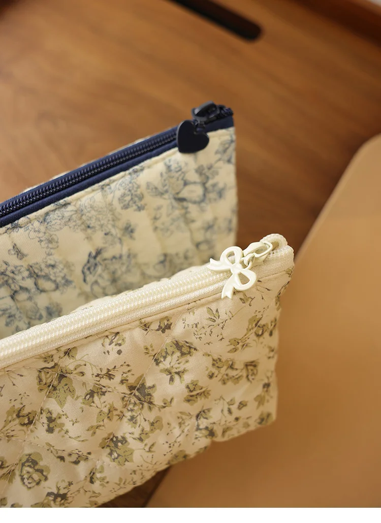Multifunktionale Stoff-Trompetentasche, Stifttasche, Wenqian-Tasche, tragbare Multifunktions-Augenbrauenstift-Make-up-Pinsel-Make-up-Tasche – Detail 5