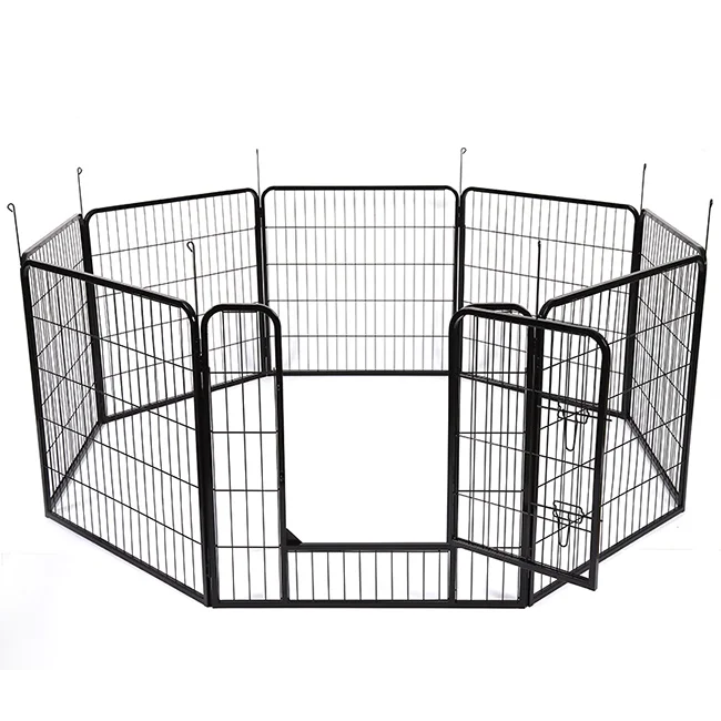 

New China Large Outdoor Metal Dog Crate - Heavy Duty Welded Iron Pet Cage for Big Dogs - Durable & Secure Dog House