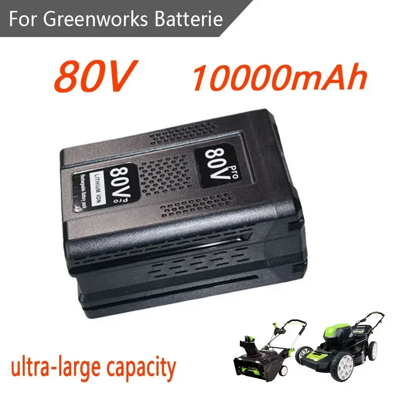 80V 6000/8000mAh Replacement Battery,for Greenworks PRO 80V Li-ion Battery GBA80150 GBA80150 GBA80200 GBA80250 GBA80300 GB