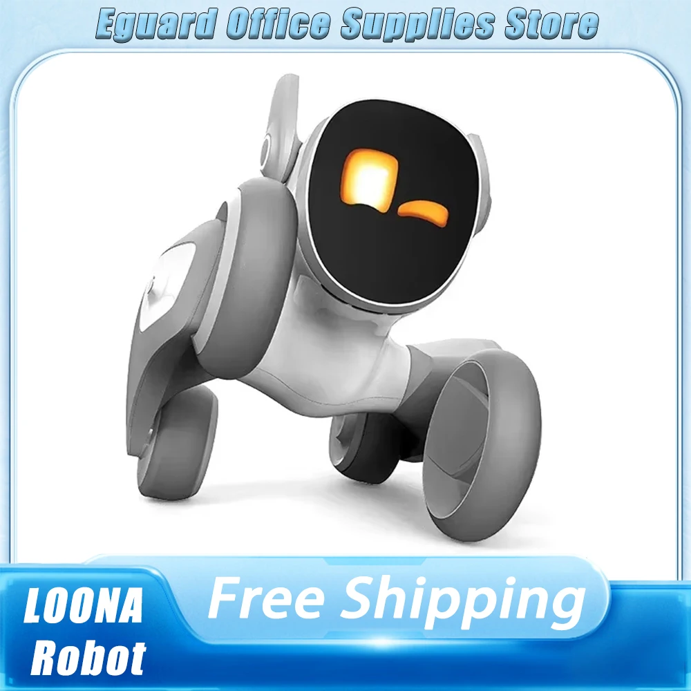 LOONA Smart Robot Intelligent Machine Dog AI Emotional Toy Gaming Companion Pet Dialogue Programming Electronic Desktop Boy Toys