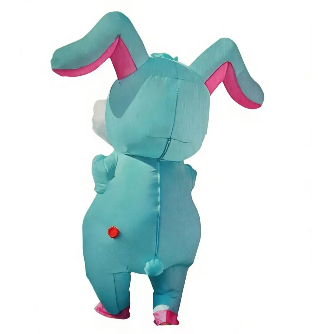 Easter Bunny Costume Easter Custom Rabbit Inflatable Costume Easter Blow Up Suit Rabbit Costume for Adults view 4