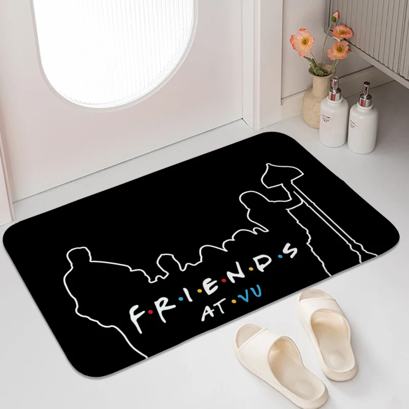 

Kitchen Treadmill Rugs Z-FRIENDSs Home Entrance Doormat Bathroom Mat Washable Non-slip Kitchen Carpet Aesthetic Bathmat Foot