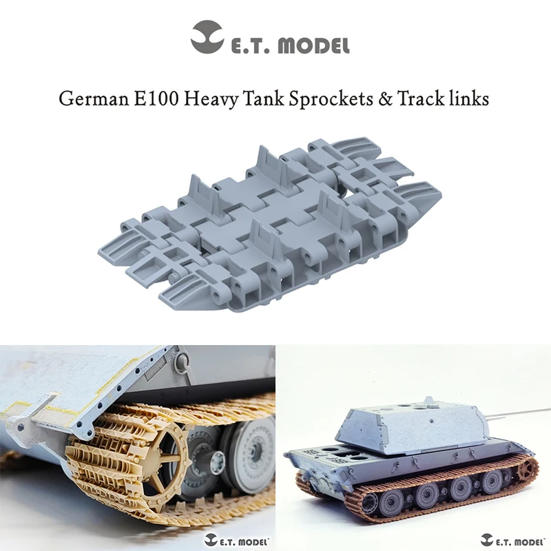 ETmodel 1/35 Universal Military Modeling German E100 Heavy Tank Drive Sprockets & Workable Tracks Links – A Deep Dive Review for Serious Modelers