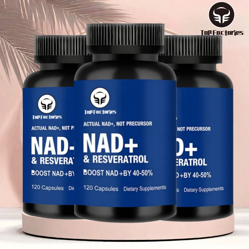 Top Factories Nad Supplements with Resveratrol Plus Vitamin B3 Nad Plus Enhances Cellular Energy Metabolism