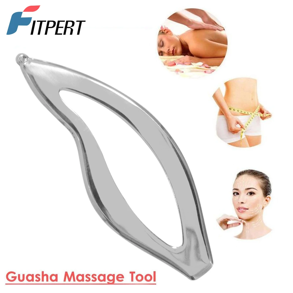 Myofascial Release Tool Stainless Steel. Ergonomic Instrument Assisted Soft-Tissue Mobilization IASTM, Gua Sha Scraping Massage