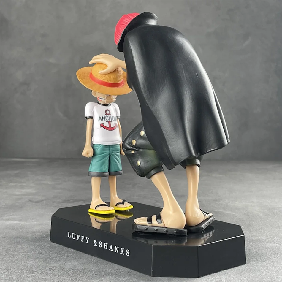 أنيمي الشكل قطعة واحدة لوفي أربعة الأباطرة شانكس القش قبعة لوفي عمل الشكل القرد D لوفي جمع نموذج ألعاب الدمى #6