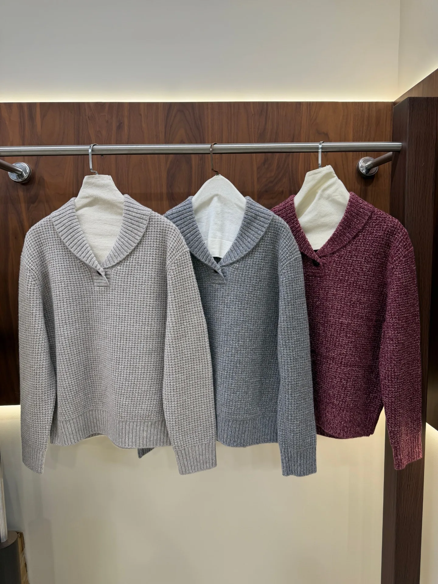 2026Women's Autumn/Winter Long-Sleeve Cashmere Knit Pullover