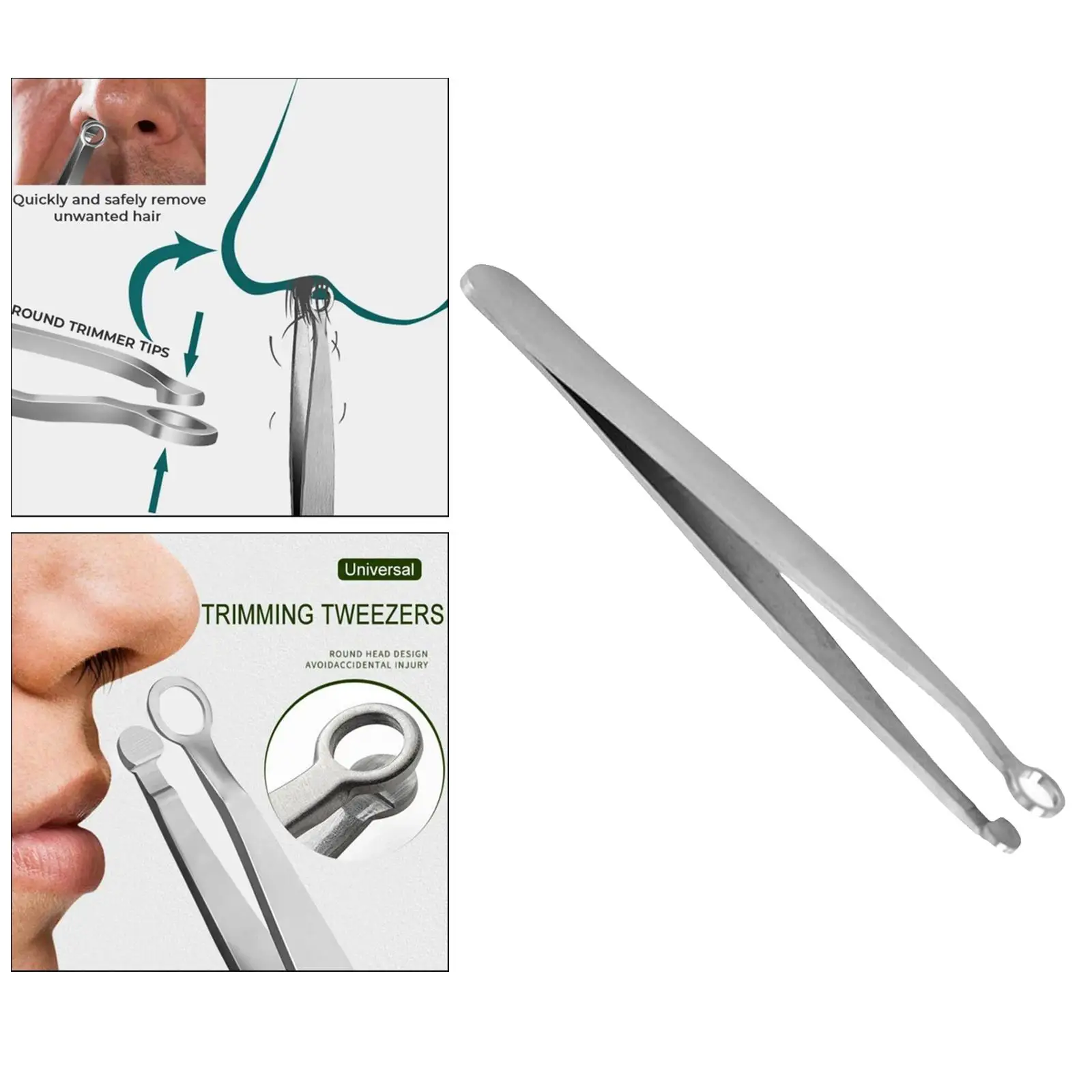 顔の毛、眉毛、鼻毛、カット、メイクアップ、ピンセット、ライトピンセット、脱毛ツール、毎日のグルーミング用