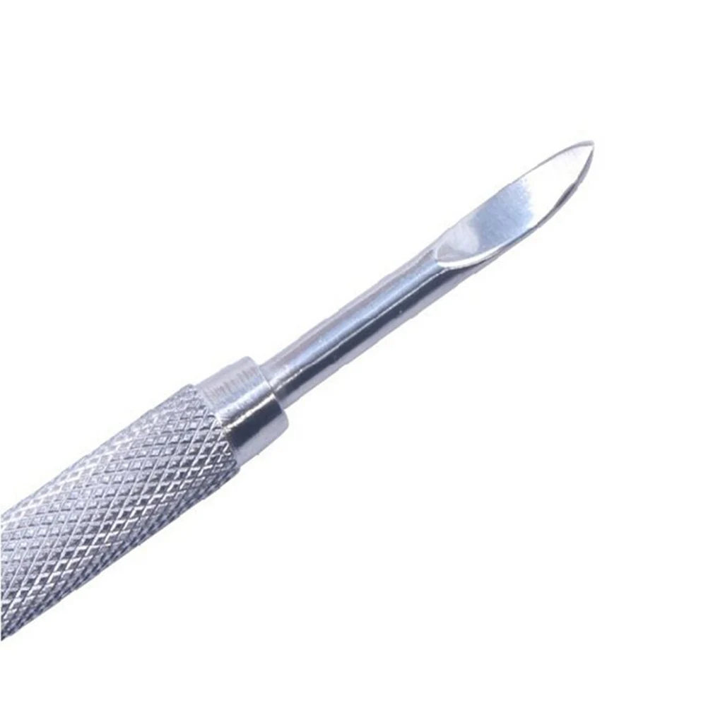 

Manicure Tools Nail Cuticle Pusher Remover Professional Scoop Spoon Ergonomic Design Uneven Surface UV Gel Acrylic Application