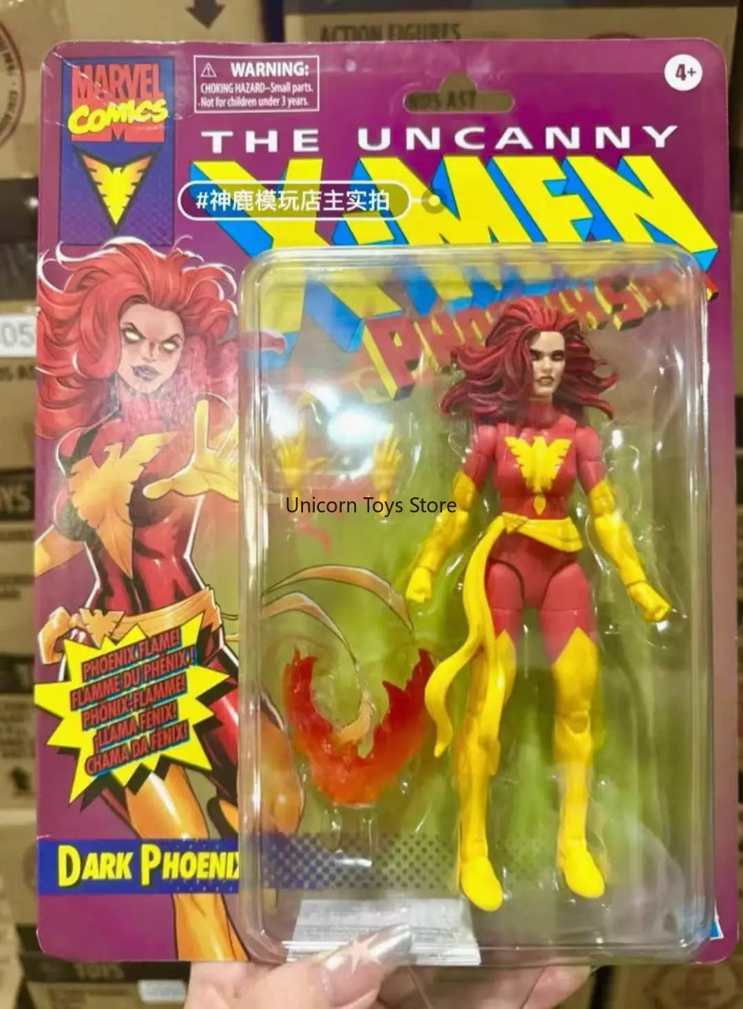 

In Stock Hasbro Phoenix Girl Retro Hanging Card X-Men Phoenix Girl Jean Gray Spiral Girl Figure Toy