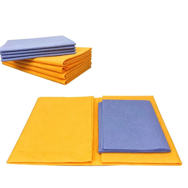 Shammy – chiffon de nettoyage Miracle Ultra-absorbant, multi-usages, réutilisable, Non tissé, serviette de nettoyage de voiture, salle de bain, 2/8 pièces