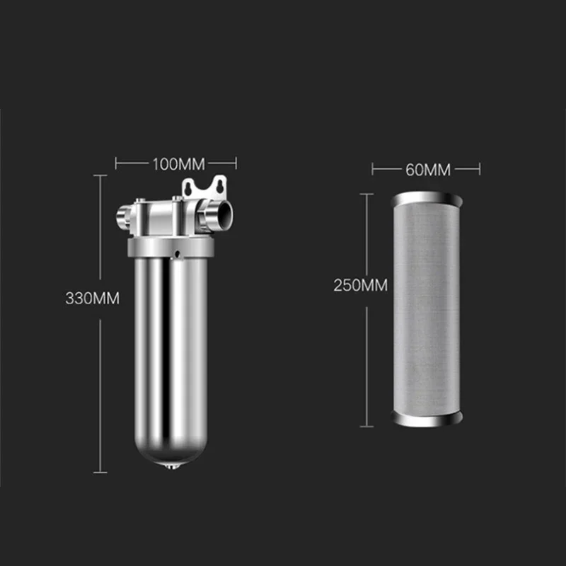 New 304 Stainless Steel Tap Water Central Water Purifier Whole House Front Filter Household Water Purifier