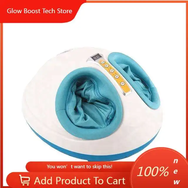 

NYPortable Electric Foot Massager Machine Roller Vibration Combo Wireless Remote Quick Charge