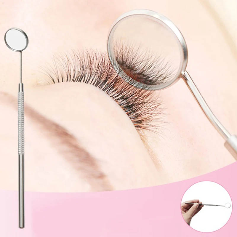 

1Pc Multifunction Checking Mirror Eyelash Extension Dental Mouth Looking Glass Teeth Whitening Clean Oral Tools