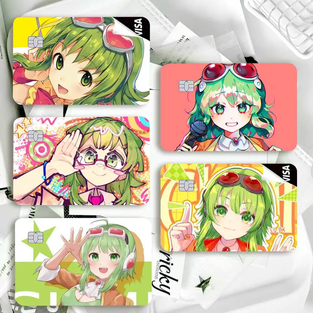 adesivos-de-cartao-de-credito-gumi-vocaloid-a-prova-d'Agua-para-cartoes-de-debito-e-passes-de-transporte