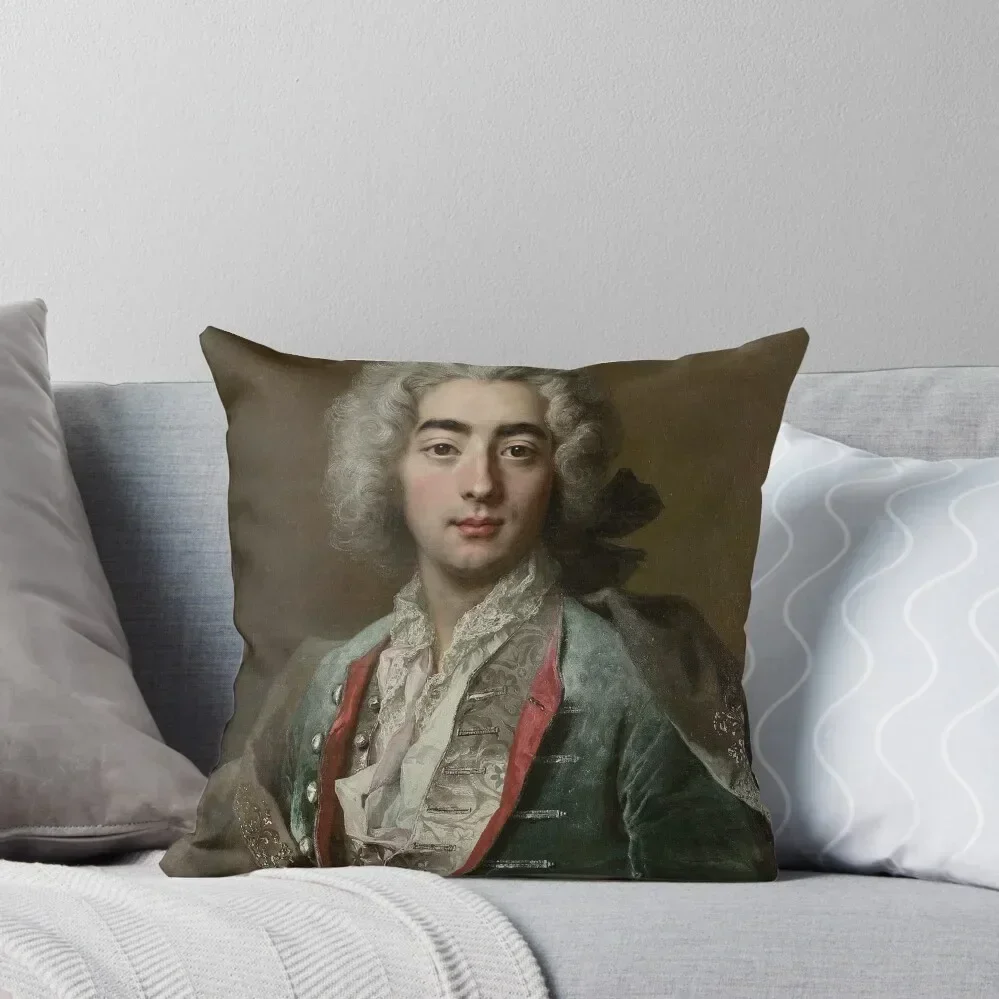 Jean André Soubry (18th century) - Nicolas de Largillière Throw Pillow Christmas Throw Pillows Covers Cushions For Sofa pillow