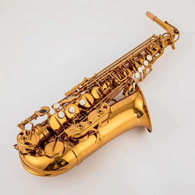 French tenor saxophone model 54, in E-flat, comes with accessories and a case